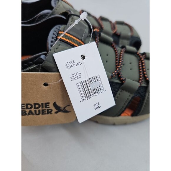 Eddie Bauer Edmund Toddler Boys  Closed Toe Sandals -  Size 10M New - Picture 5 of 6